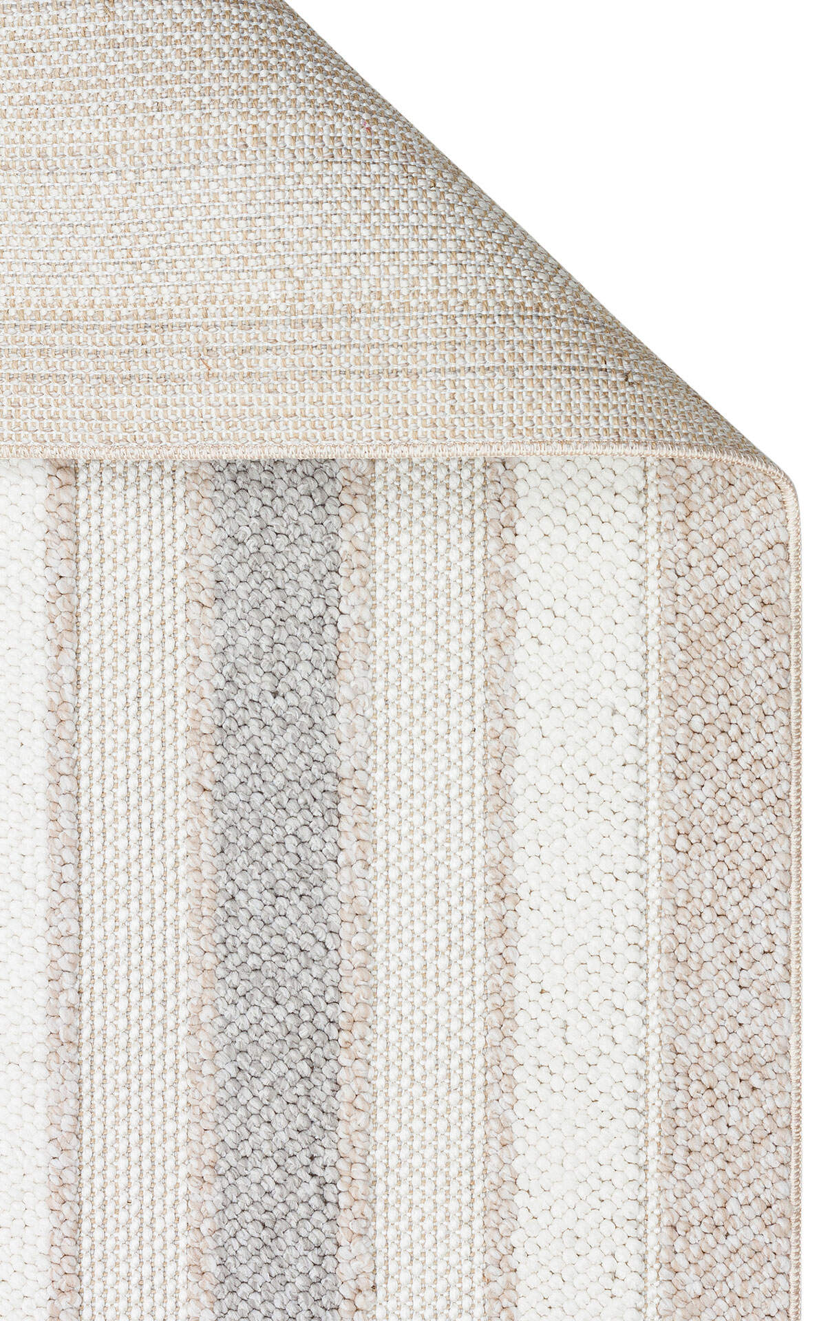 Motto MOT 04 Bej Gri - Yumuşak Dokulu Modern Halı